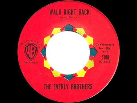 1961 HITS ARCHIVE: Walk Right Back - Everly Brothers (#1 UK hit)