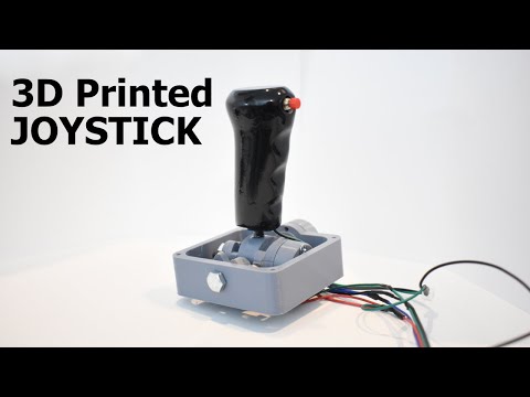 Fully 3D Printed Arduino Joystick
