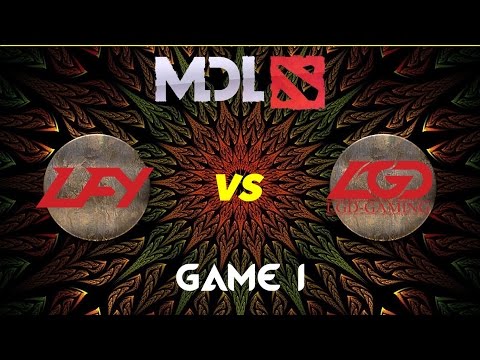 LGD.FY vs LGD (Game 1) |  Mars Dota 2 League 2017 China Qualifier