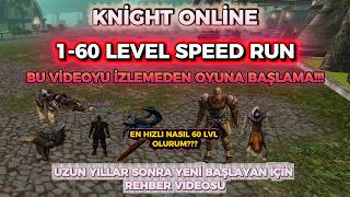 BU TAKTİKLERLE REKOR SÜREDE 60 LEVEL OLUN!!!🔥🔥 | PUS | REHBER | KNİGHT ONLİNE YE