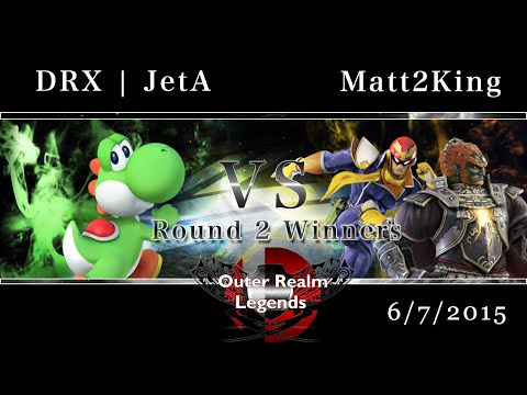 ORL III - DRX|JetA (Yoshi) vs. Matt2King (Ganon, Falcon) - Winner's Round 2 - Smash Wii U