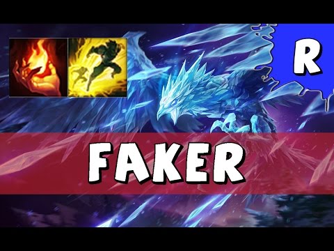 SKT T1 Faker as Anivia vs Jayce MID - S6 Challenger SoloQ - League of Legends