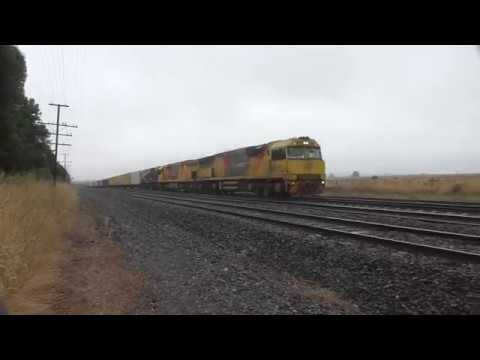 Late Running Australian Intermodal Trains 22-03-2017