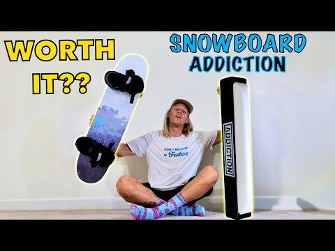 Testing Snowboard Addiction Training Board... IS IT WORTH IT??