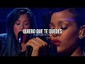 Stay Rihanna Demi Lovato Letra En Español Inglés