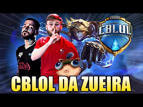 FLAMENGO TROLLANDO E PAIN ELIMINADA - CBLOL DA ZUEIRA