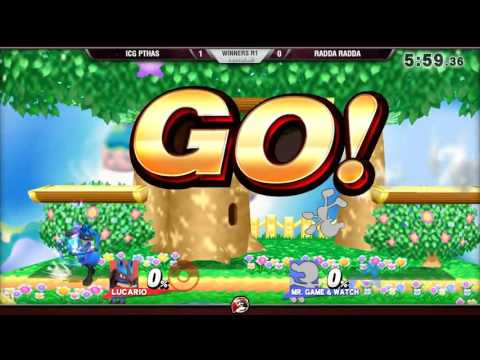 VS Weekly 4/7/16 - Winners R1 - Pthas (Lucario/Marth) vs. Radda Radda (G&W) - Smash 4