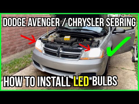 How to install LED lights on Dodge Avenger / Chrysler Sebring