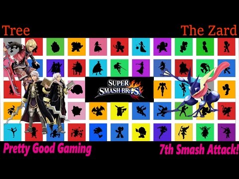 Tree (Robin, Shulk) Vs. The Zard (Greninja) - Winner's Finals - Smash Attack 7 !