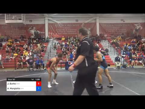 57 Kg Prelims - Jakason Burks, MWC Wrestling Academy Vs Antonio Margiotta, San Francisco Wrestling
