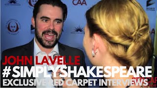 John Lavelle interviewed at the 26th Annual Simply Shakespeare Benefit #simplyshakespeare video
