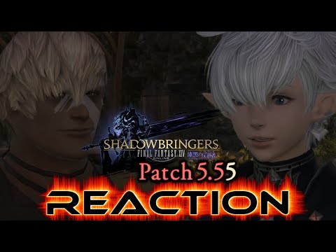 Krimson KB Reacts: Alphinaud GETS a Pep talk - FFXIV 5.55 Reactions