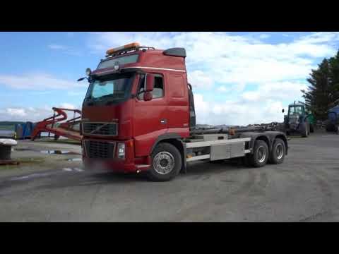2009 Volvo FH 660 6x4 hook lift w / hydr. for lift dumper flake and crane