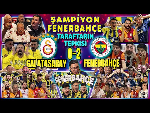 SÜPER KUPA ŞAMPİYONU FENERBAHÇE🏆 ASLAN FİNALDE YIKILDI😱GALATASARAY 0-2 FENERBAHÇE TARAFTARIN TEPKİSİ