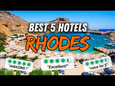 🇬🇷 Best hotels RHODES ✈ My top 5 ! (All budget Rhodes Hotels)