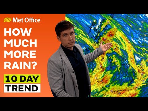 10 Day Trend 25/10/2023 – Further wind and rain in the forecast - Met Office Weather Forecast
