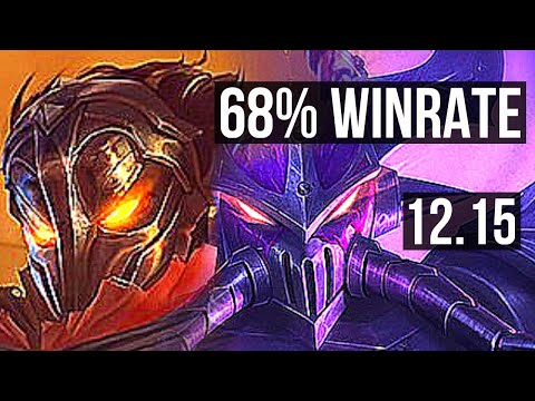 VIKTOR vs KASSADIN (MID) | 68% winrate, 7/1/4 | KR Master | 12.15