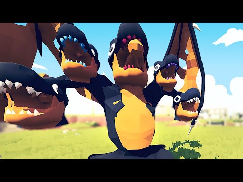TABS - The 5 HEADED HYDRA Attacks! - Totally Accurate Battle Simulator