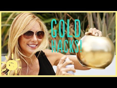 DIY | 3 GOLD-SPRAYFARBEN-HACKS!