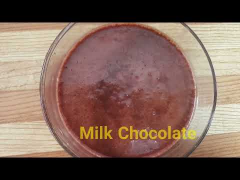 How to convert Dark Chocolate Into Milk Chocolate | How To Make Milk Chocolate | By Robina