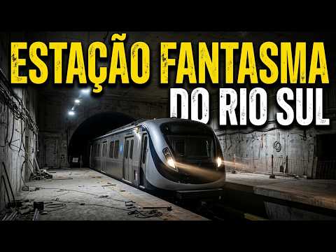 ESTAÇÃO FANTASMA DO RIO SUL: O METRÔ ESQUECIDO HÁ 35 ANOS! 🚇👻