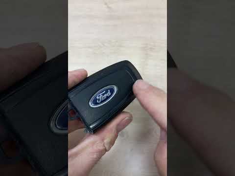 Ford Ecosport smart key -EASY DIY key battery change. #automobile #carkeys