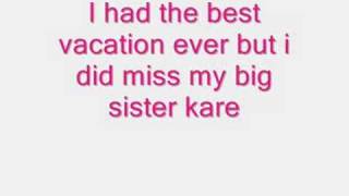 My Big Sister KarlieCline