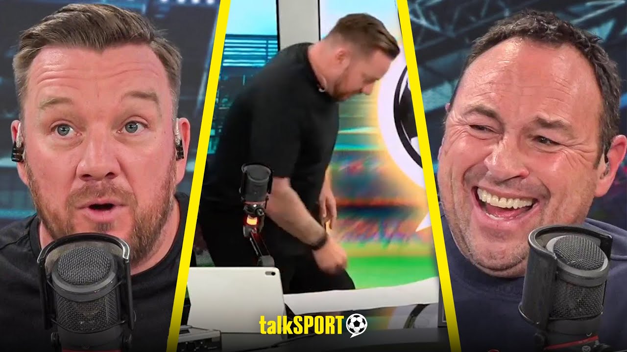 Jamie O'Hara STORMS OUT of studio after being ENRAGED by Jason Cundy's Spurs comments!
