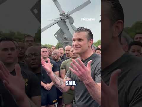 'YOU'RE READY': Hegseth hypes up US military personnel amid Iran conflict #foxnews #news #us #fox