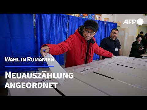 Gericht in Rumänien ordnet Neuauszählung nach Präsidentenwahl an | AFP