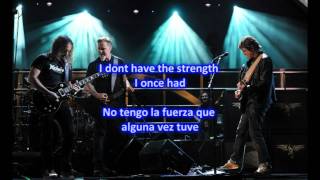 Lou Reed &amp; Metallica: Frustration(Lyrics &amp; subtitulos en español)