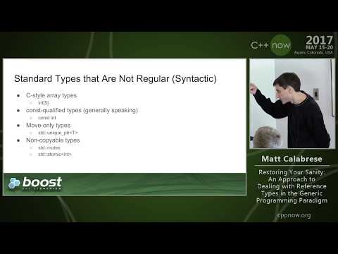 "An Approach to Dealing with Reference Types in the Generic Programming Paradigm"