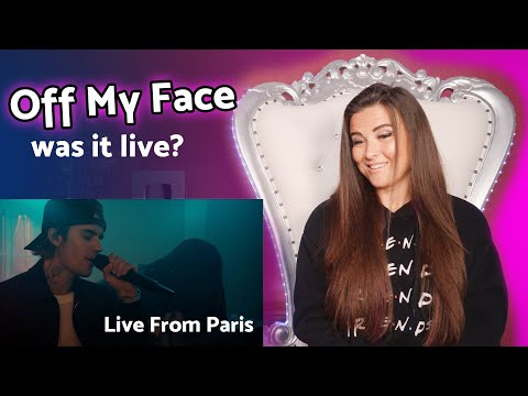 Vocal Coach Reacts to Justin Bieber - Off My Face (Live from Paris)