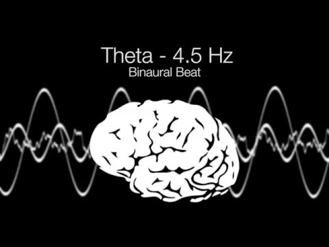 'Lucid Dreams' Theta Binaural Beat - 4.5Hz (1h Pure)