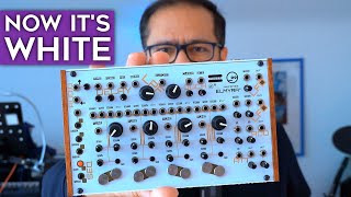 Video thumbnail for Neutral Labs Elmyra 2, a 4 voice polyphonic semi modular synth, now has a white faceplate by Floyd Steinberg