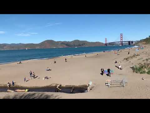 Best Beach In California | Baker Beach prt 2 || Piratiko Dori