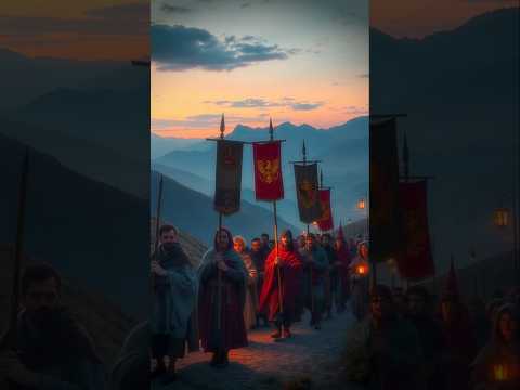 A defensive procession?! 😅 #history