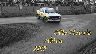preview picture of video 'Rallye Cote fleurie 2015 - Epingle Ablon - Moment fort / Show / Accrochage'