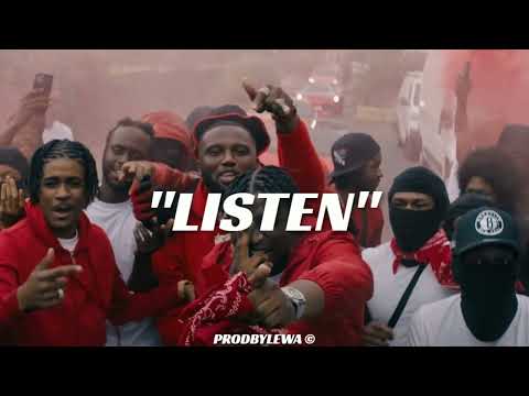 [FREE] Bandokay x Shiloh Dynasty x JBee  - "Listen" | UK Drill Instrumental 2022 @prodbylewa​
