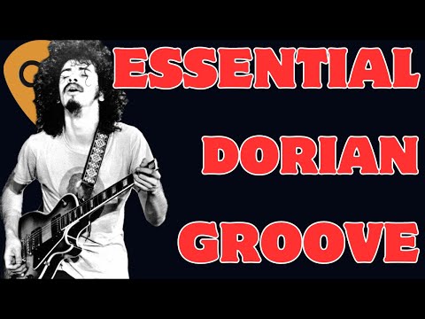 Essential Dorian Latin Rock Groove | Guitar Jam Track (G Dorian / 97 BPM)