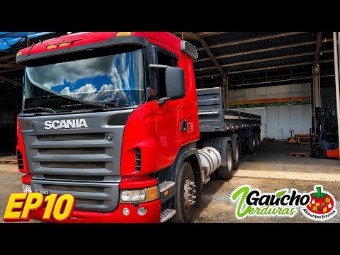 CARREGANDO VERDURA NO GAÚCHO ARAGUAÍNA + SERGINHO CRUZANDO MARCHA - EP10