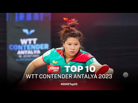 Top 10 Points from WTT Contender Antalya 2023 | Presented by DHS