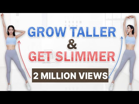 BECOME TALLER & GET SLIMMER /11 MIN FULL BODY EXERCISES ROUTINES TO GROW TALLER AT HOME_ Shrilyn