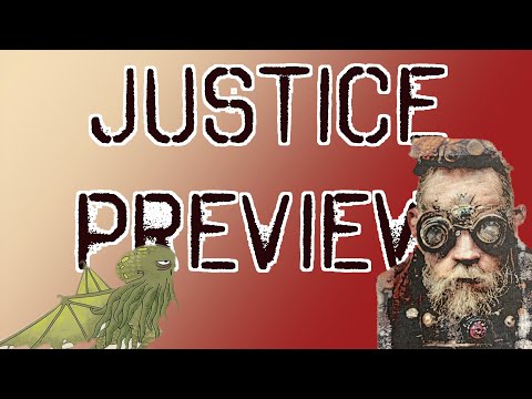 Justice Crowdfunding Preview - Bored Online? Board Offline!