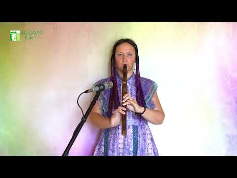 Native American Flute F# key ashwood - HarmonyFlute best wooden flutes