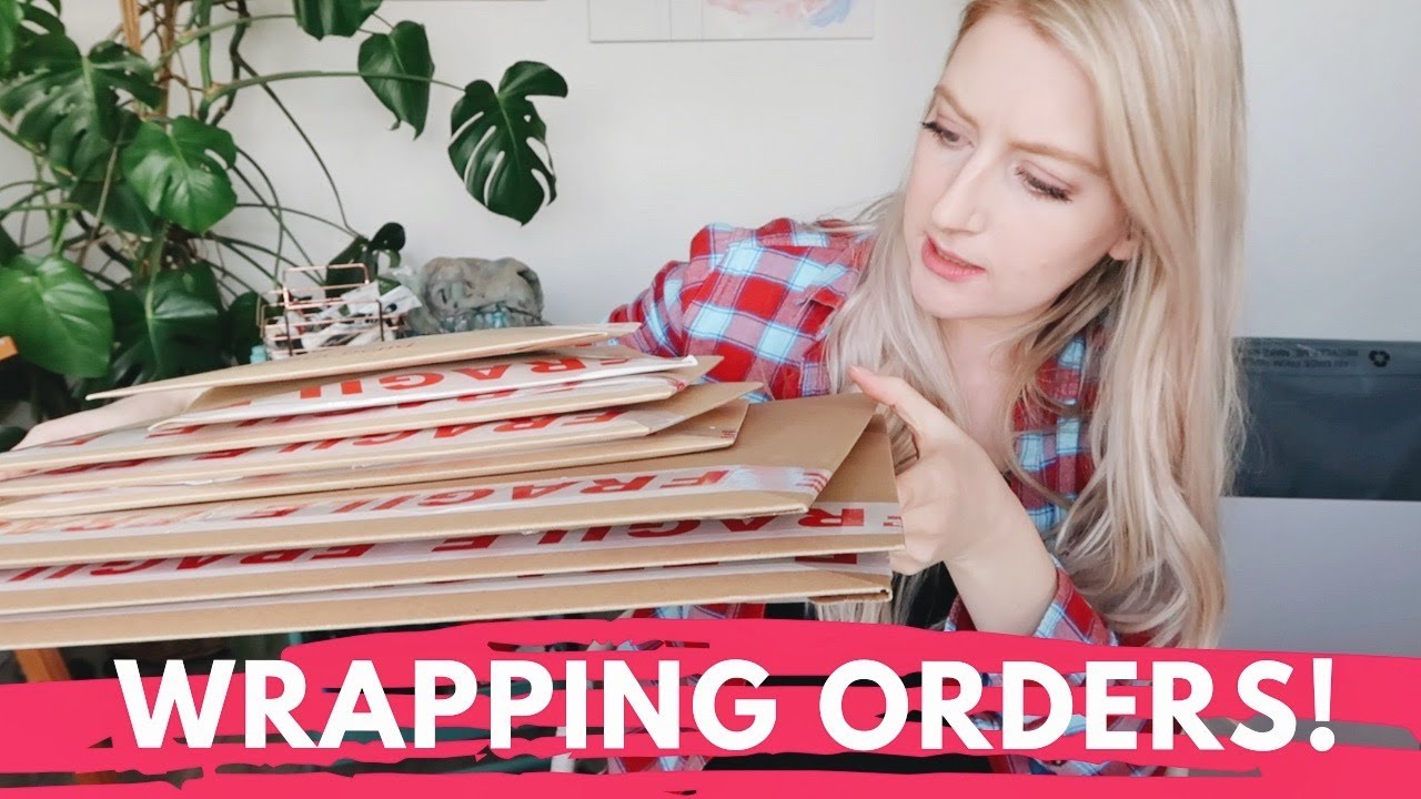 STUDIO VLOG Packaging Your Etsy Orders!