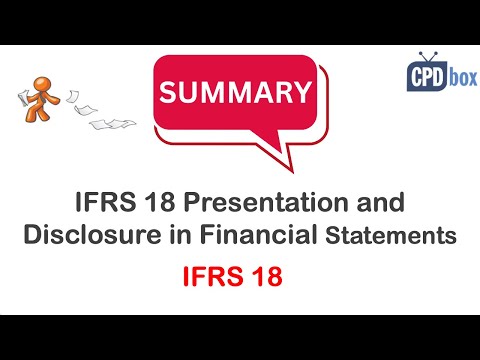 IFRS18 Presentation and Disclosure in Financial Statements + FREE Practical Checklist