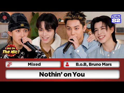 O novo boy group do Jay Park, LNGSHOT, sabe cantar a letra de Nothin’ on You? ❤️🎤 | Get On The Mic!