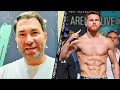 EDDIE HEARN "CANELO UNBEATABLE AT 168-175" TALKS CALEB PLANT FIGHT & IF UNDISPUTED FIGHT HAPPENS