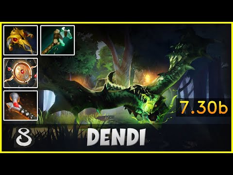 B8.Dendi Viper MID vs Invoker UNIQUE | Dota 2 Pro Gameplay - Dota 2 7.30b